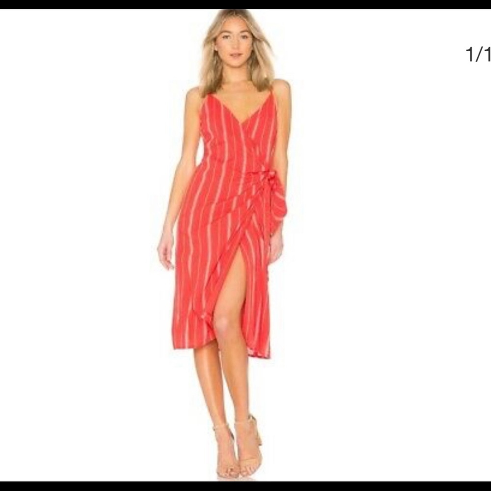 Amuse society wrap dress